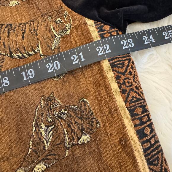 Tantrums Tiger Safari Button Down Collared Jacket XL - Picture 11 of 13